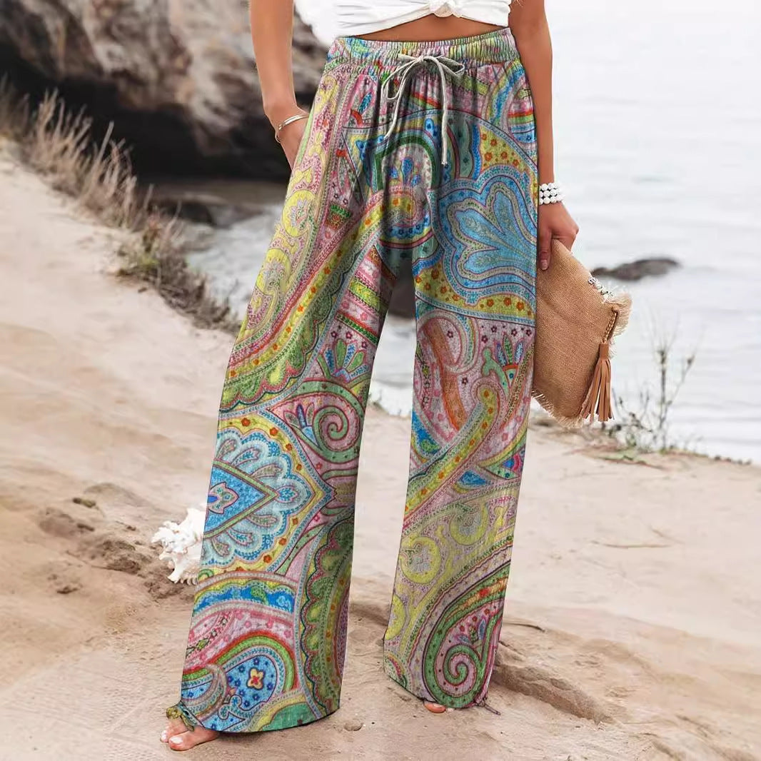 Pantalon à jambe large (wide leg)