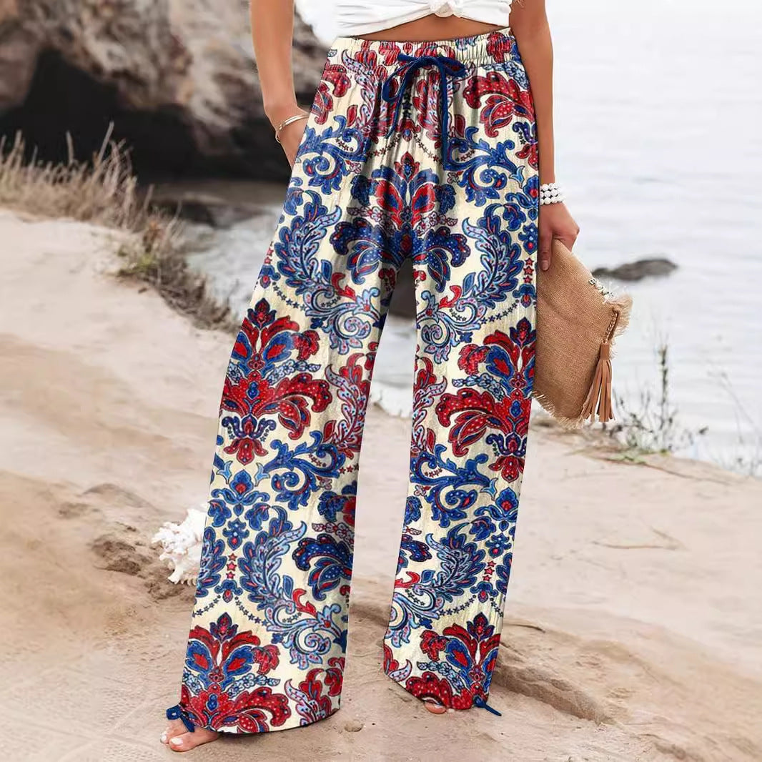 Pantalon à jambe large (wide leg)