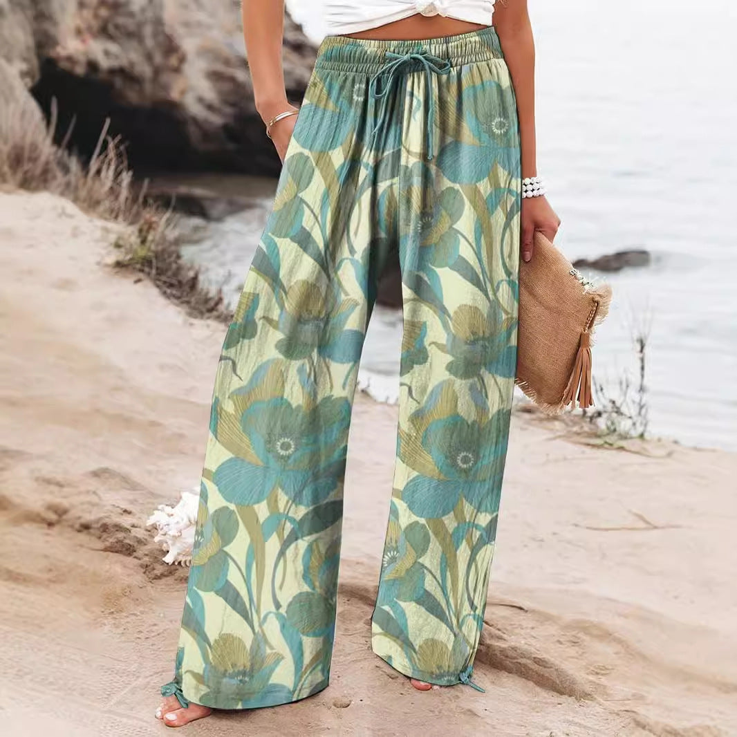 Pantalon à jambe large (wide leg)