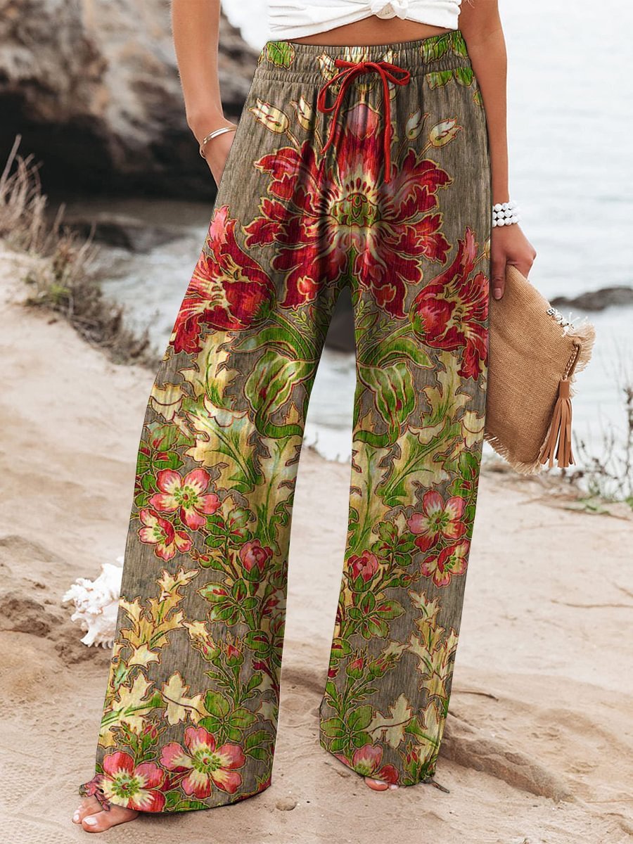 Pantalon à jambe large (wide leg)